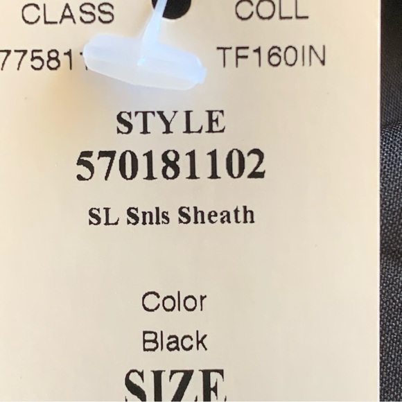 🆕 White House Black Market Sheath Dress Women’s Size 14 - Picture 6 of 6